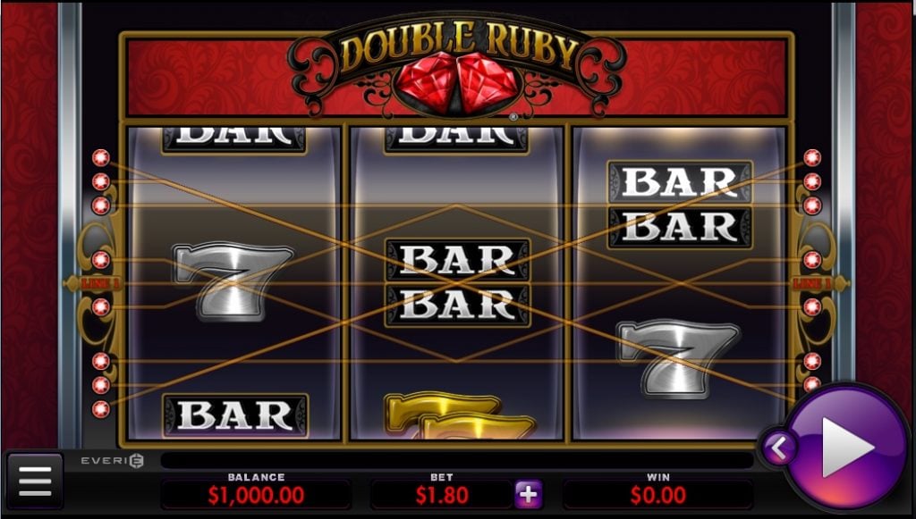 Double Ruby slot by Everi